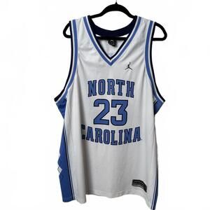 Vintage Y2K Michael Jordan North Carolina UNC jersey XXL